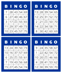 pdf printable number bingo cards 1 75