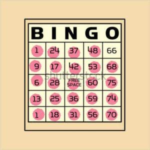 Bingo Ticket Template – Printable Bingo Cards