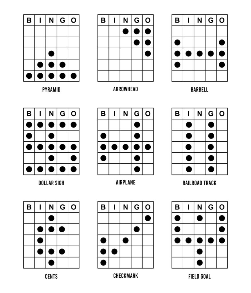 8 Best Free Printable Bingo Game Patterns Printablee – Printable Bingo ...