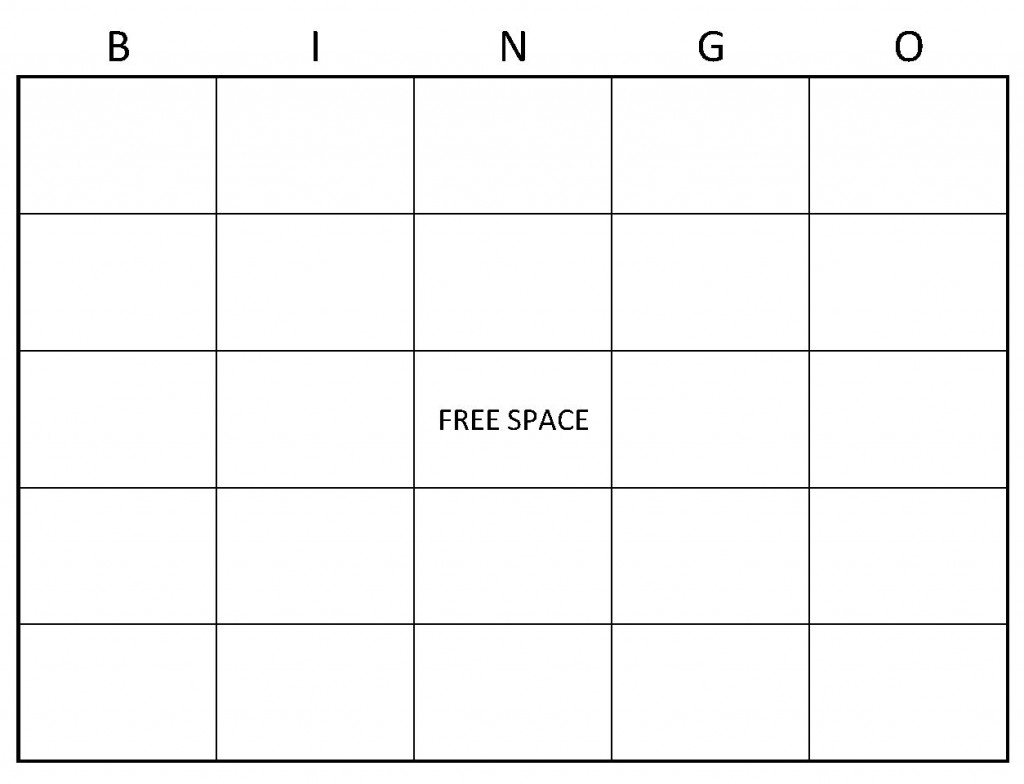 Blank Bingo Cards To Print – Printable Bingo Cards