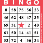 6 Best Classic Bingo Cards Printable Printablee – Printable Bingo Cards