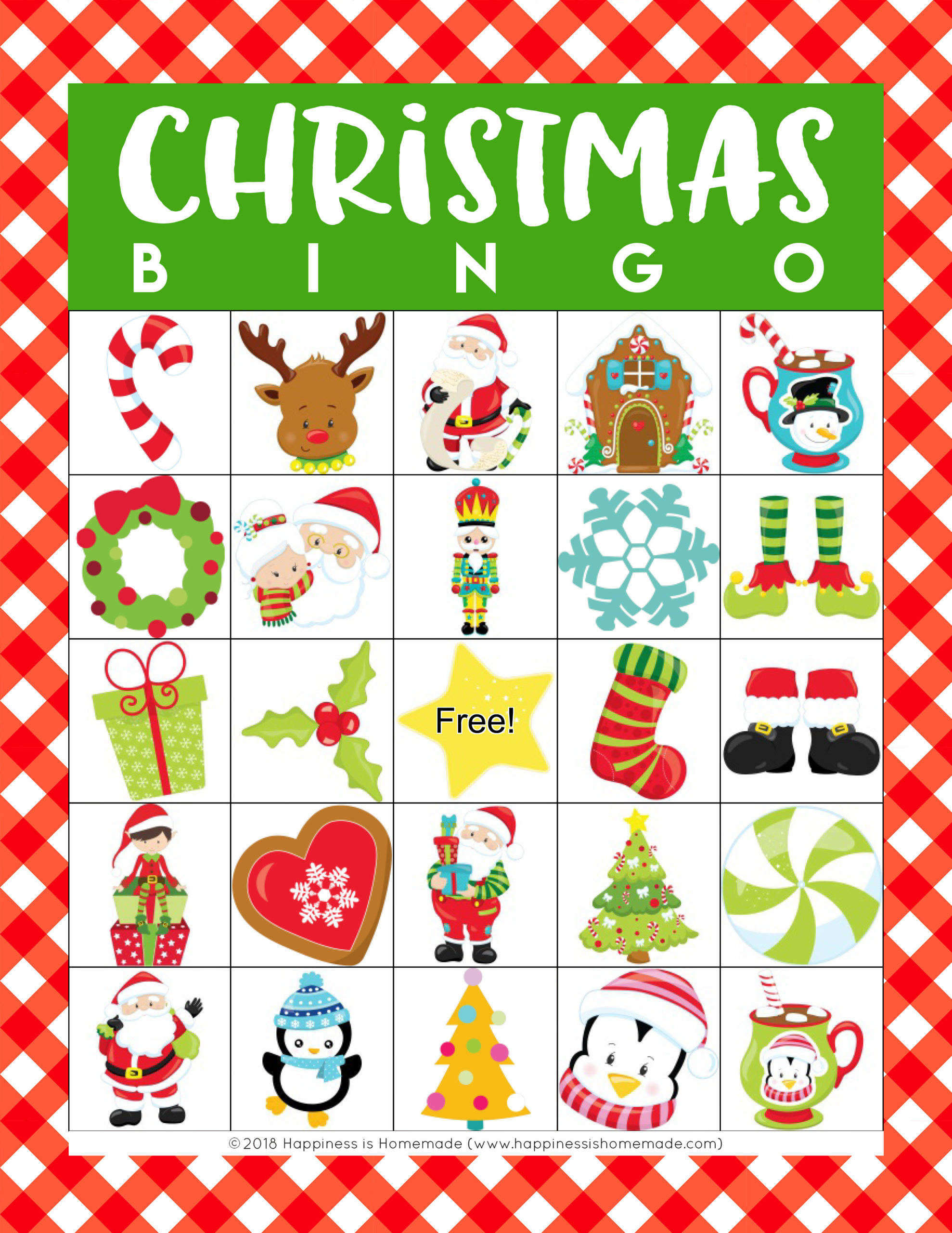 Christmas Bingo Card Generator – Printable Bingo Cards