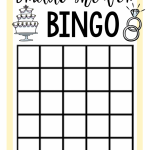 Free Printable Bridal Shower Games Fun Squared