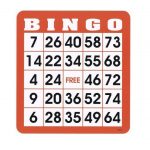 Reusable Bingo Cards Pkg 100 Bingo Cards Bingo