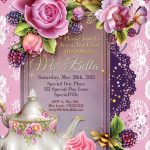 11 Tea Party Invitation Templates To Download Sample