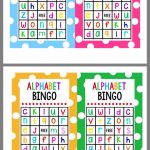 Alphabet Bingo lowercase Alphabet Bingo Alphabet Bingo