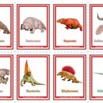 Dinosaur Flashcards Aussie Childcare Network