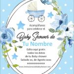 Las Mejores Invitaciones De Baby Shower De Ni o Par