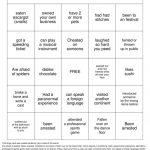 Life Experiences Bingo Bingo Cards To Download Print And