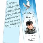 Memorial Service Card Template Free Fresh Obituary