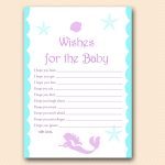 Mermaid Baby Shower Games Magical Printable