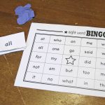 Sight Word Bingo Game The B Keeps Us Honest