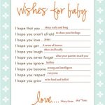 What Messages To Write In A Baby Shower Card Baby