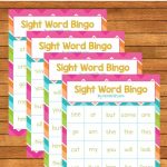 Word Bingo Worksheets Printable Worksheets And