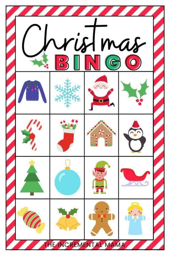 20 Free Printable Christmas Bingo Cards The Incremental Mama