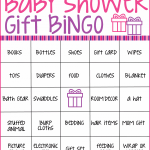 Baby Shower Bingo Cards Real Housemoms