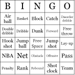 Basketball Bingo Cards