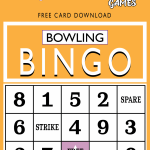 Bingo Bowling Cards Printables Printable Bingo Cards