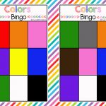 Bingo Colors Printable Fun With Mama