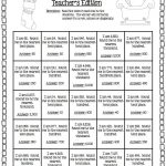 Christmas Edition Rounding Bingo Math Instruction