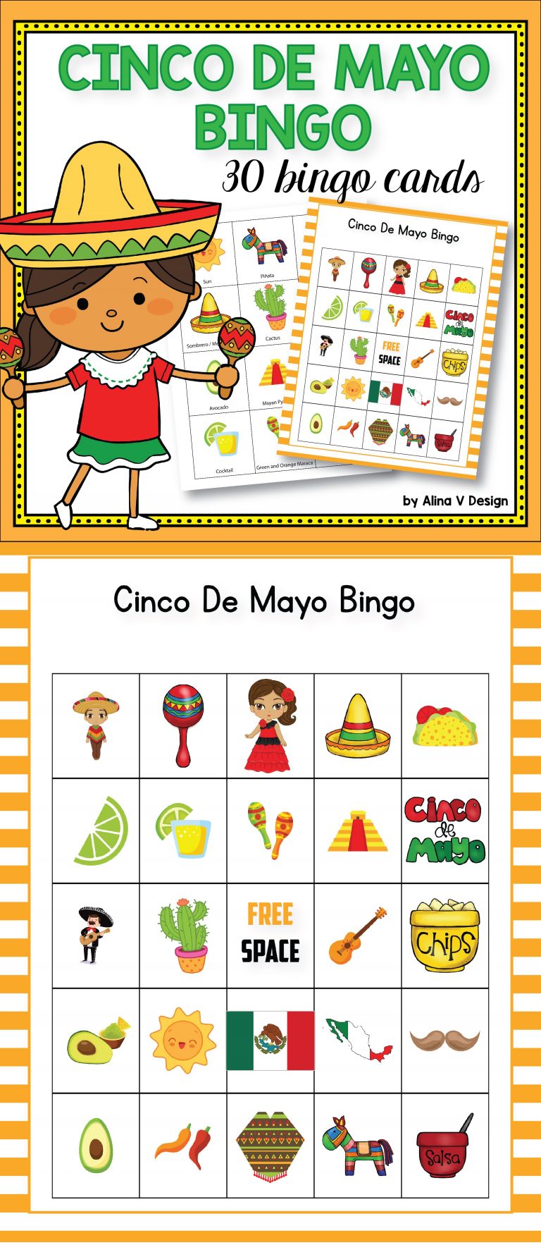 Cinco De Mayo Bingo Printable Is The Perfect Activity For