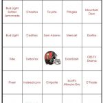 EASY PRINT Super Bowl 2021 COMMERCIALS Bingo Cards Digital