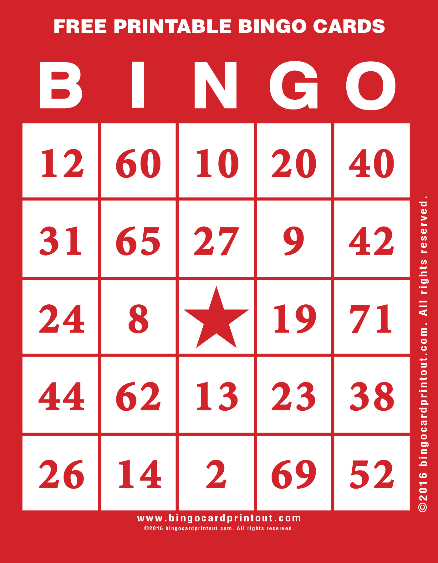 Free Printable Bingo Cards For Adults Printable Bingo Cards