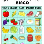 Grocery Store BINGO Food Groups For Kids Preschool