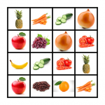 HEALTHY FOOD Bingo Card