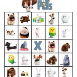 Musings Of An Average Mom Secret Life Of Pets Bingo