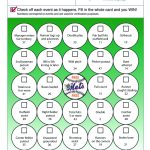 Printable Baseball Bingo Cards Printable Bingo Cards