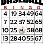 Relentlessly Fun Deceptively Educational Baseball BINGO