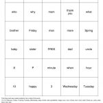 Sign Language BINGO Bingo Cards To Download Print And