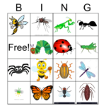 Bug Bingo Free Printable