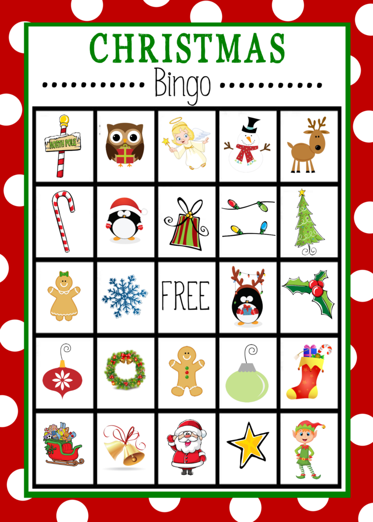 Christmas Eve Bingo