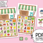 Farmer s Market Bingo Game Kitprintable PDF Download Etsy In 2022