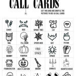 Free Printable Halloween Bingo Cards