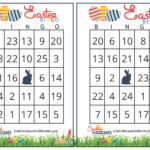 Free Printable Printable Easter Bingo Cards Family