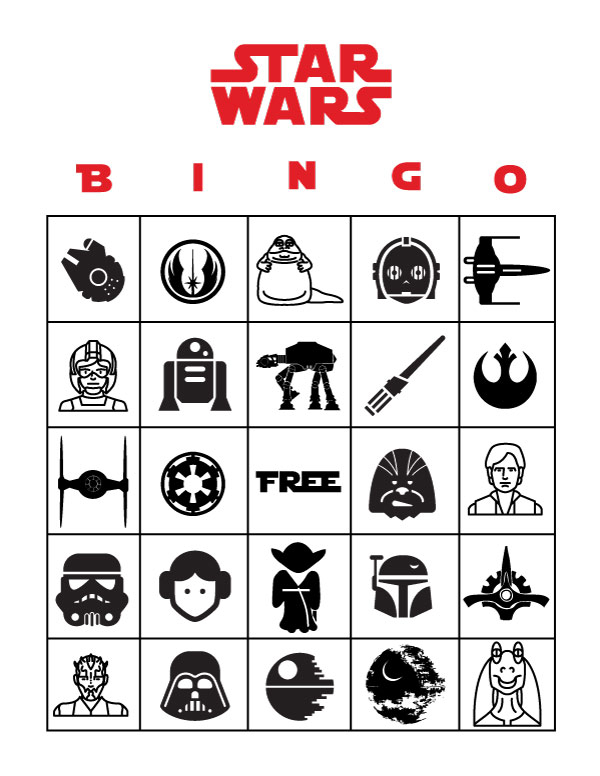 FREE Star Wars Party Printables Savvy Nana