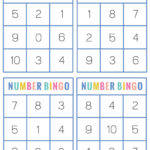 Number Bingo Printable Printable Word Searches