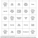 Ravishing Royals RED CARPET Bingo Cards To Download Print And Customize