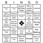 State Fair Bingo Card