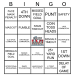 SUPER BOWL 2022 Bingo Card