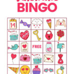 Valentine Bingo FREE Printable Valentine s Day Game With 10 Cards